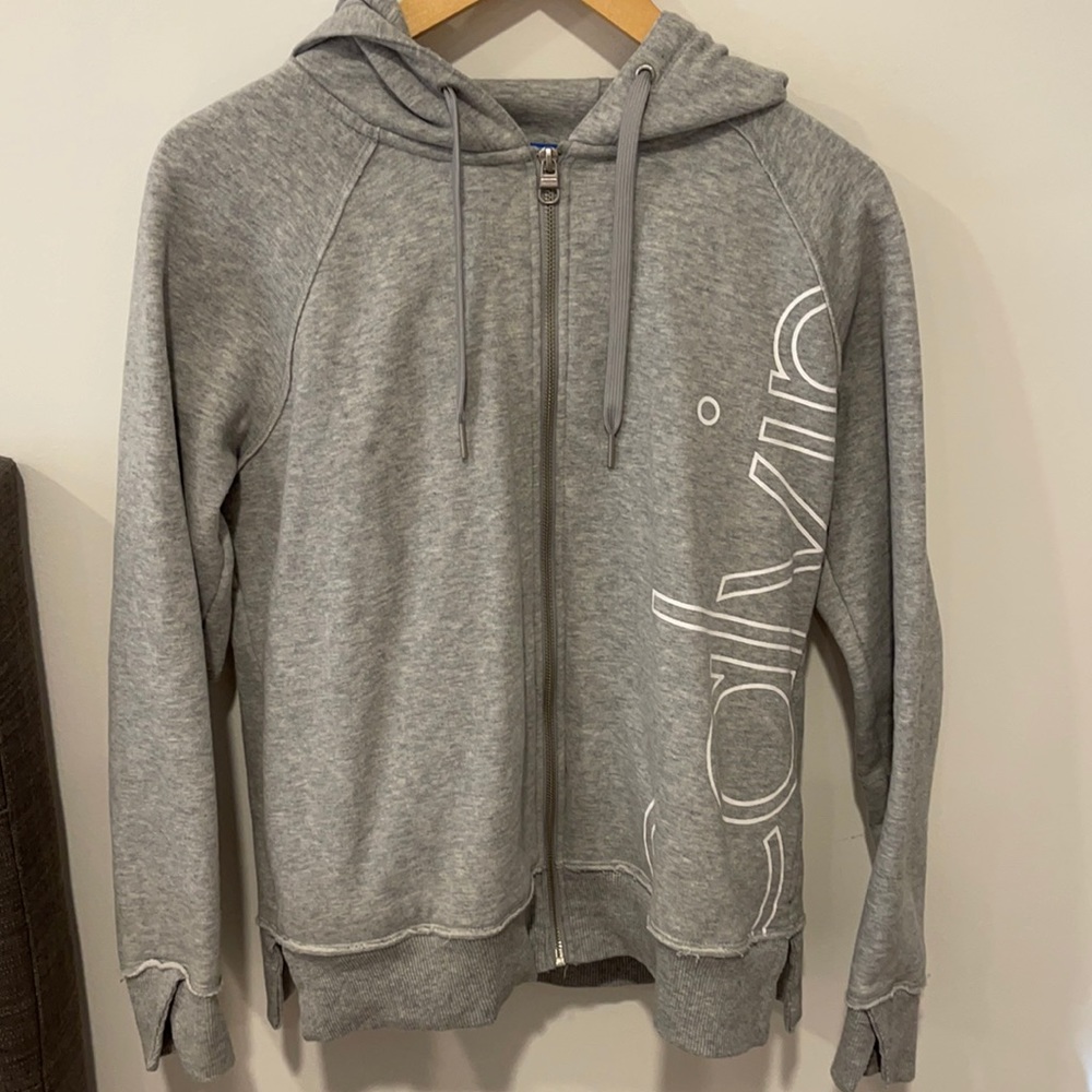 Calvin Klein workout zip up